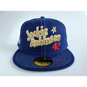 Brooklyn Dodgers x Jackie Robinson #42 New Era 59FIFTY 5950 Fitted Cap 7 1/2 hat